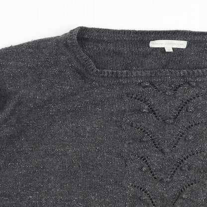 Womens UK Size 12 RJR.John Rocha Grey Pullover Jumper