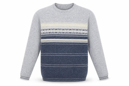 Mens UK Size L Debenhams Blue Pullover Jumper