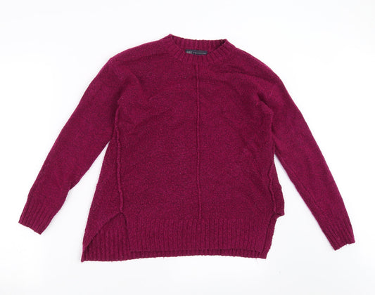 Womens UK Size S Marks and Spencer Purple Pullover Jumper