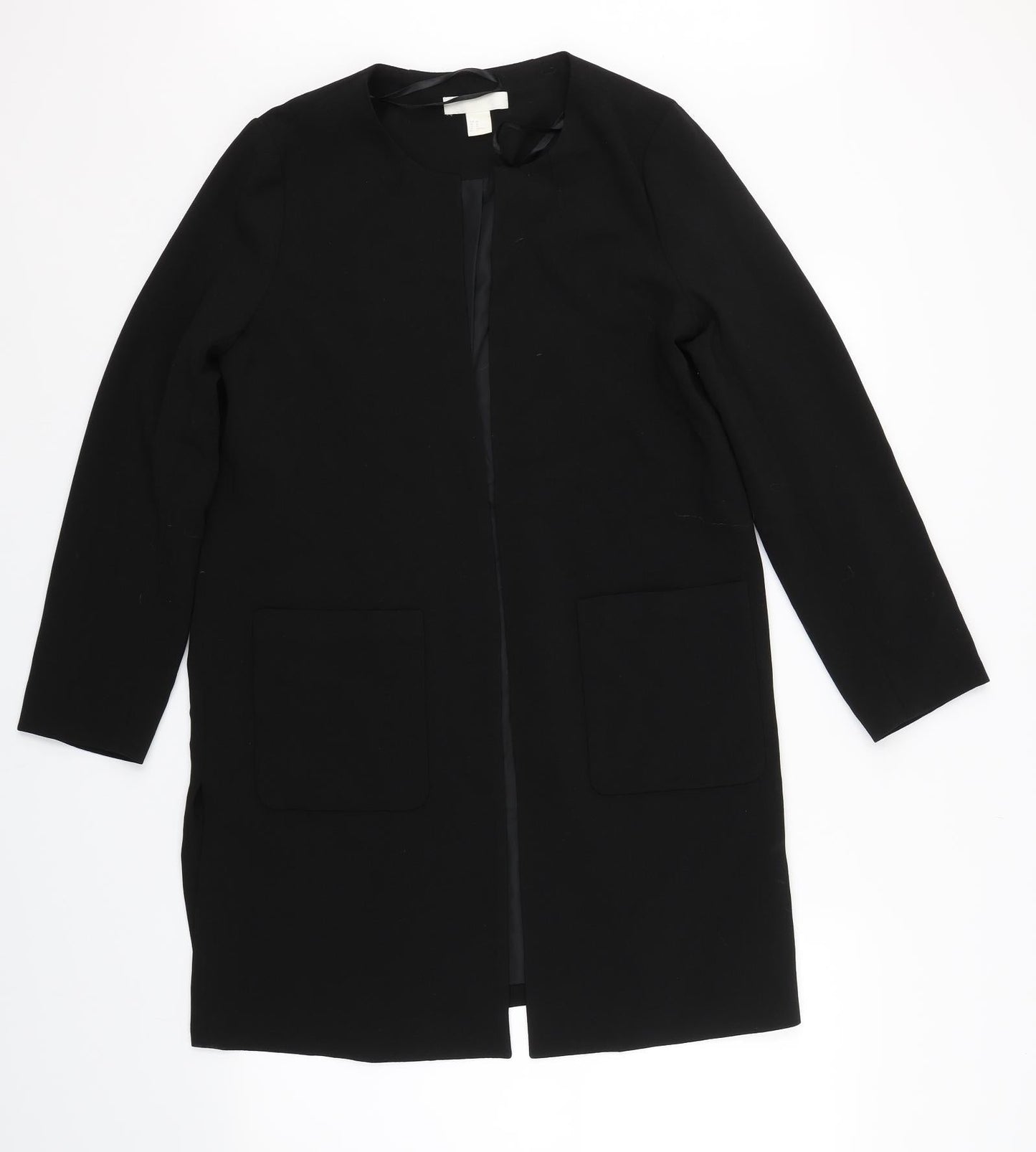 H&M Womens Black   Jacket Suit Jacket Size 10  - Formal Coat