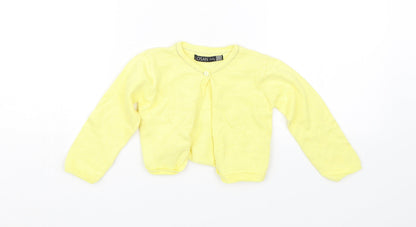 Losan Baby Baby Yellow   Cardigan Jumper Size 24 Months