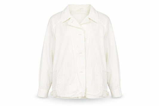 Four Seasons of London Womens White   Basic Button-Up Size 14  - Chef unifrom