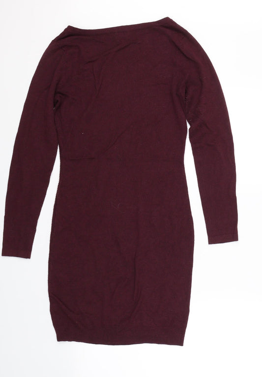 F&F Womens Purple   T-Shirt Dress  Size 6