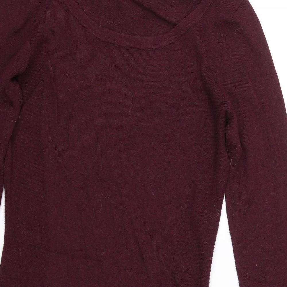 F&F Womens Purple   T-Shirt Dress  Size 6