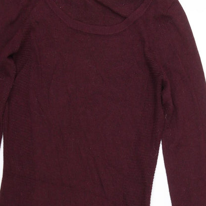 F&F Womens Purple   T-Shirt Dress  Size 6