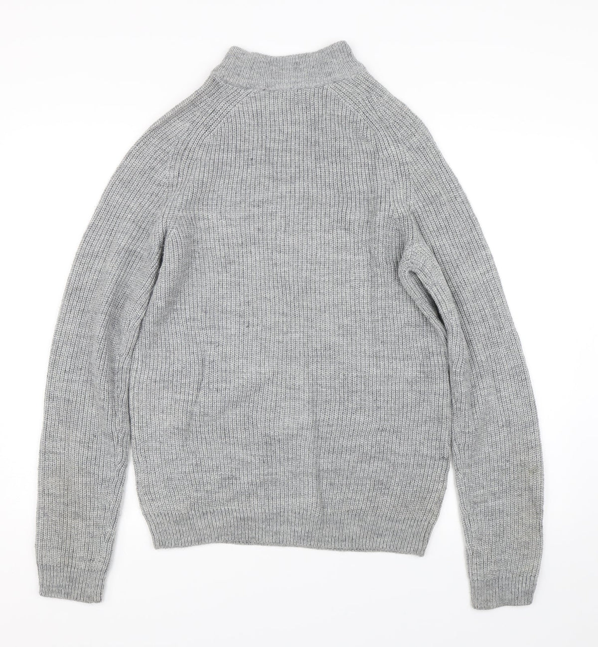 DNM Dissident Womens Grey  Knit Pullover Jumper Size S