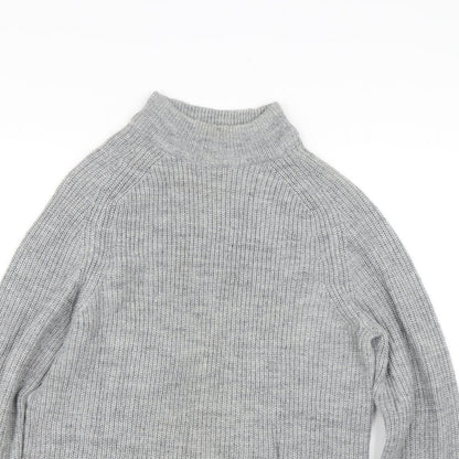 DNM Dissident Womens Grey  Knit Pullover Jumper Size S