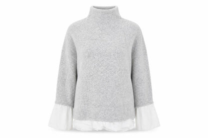 Womens UK Size 12 Urban Bliss Grey Pullover Jumper