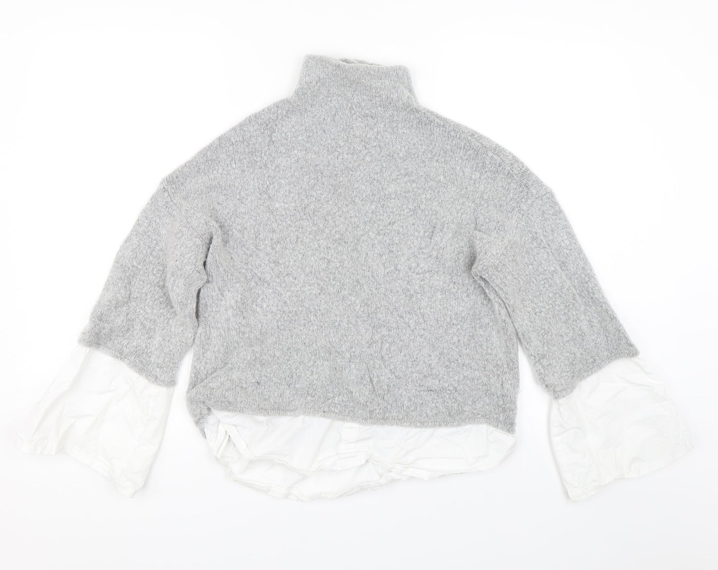 Womens UK Size 12 Urban Bliss Grey Pullover Jumper