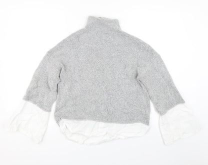 Womens UK Size 12 Urban Bliss Grey Pullover Jumper