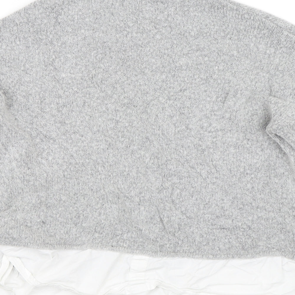 Womens UK Size 12 Urban Bliss Grey Pullover Jumper