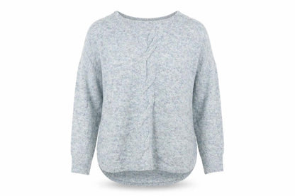 Womens UK Size 12 M&S Blue Pullover Jumper
