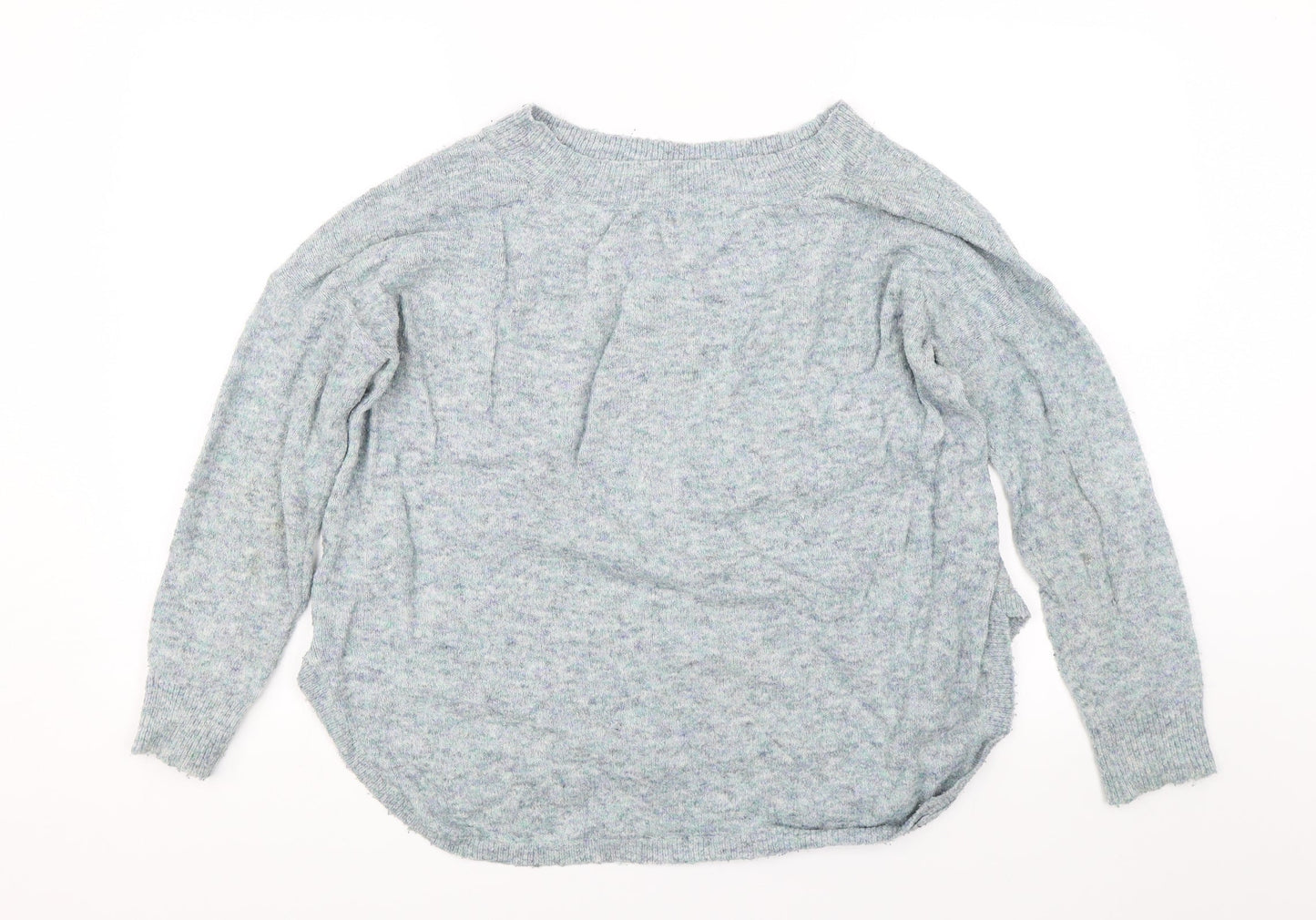 Womens UK Size 12 M&S Blue Pullover Jumper