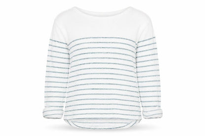 H&M Girls Blue Striped  Pullover Jumper Size 10-11 Years