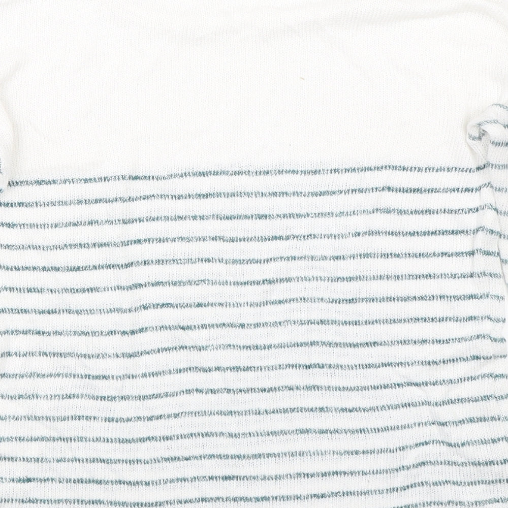 H&M Girls Blue Striped  Pullover Jumper Size 10-11 Years
