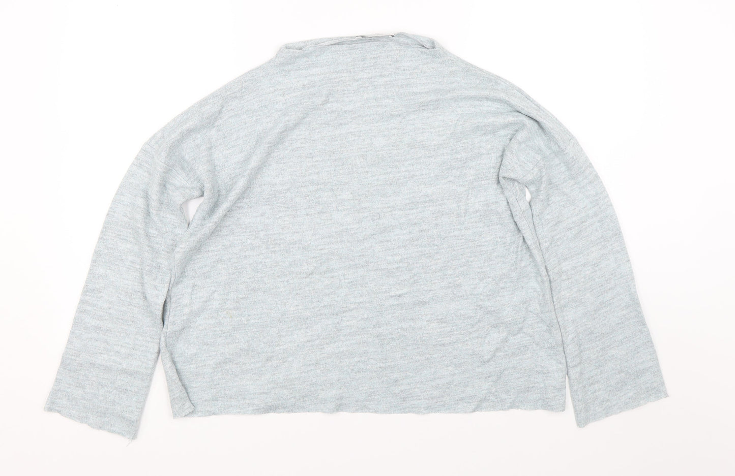 Womens UK Size S Zara Blue Pullover Jumper