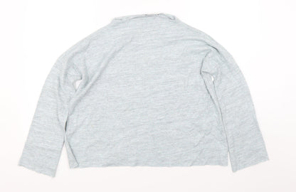 Womens UK Size S Zara Blue Pullover Jumper
