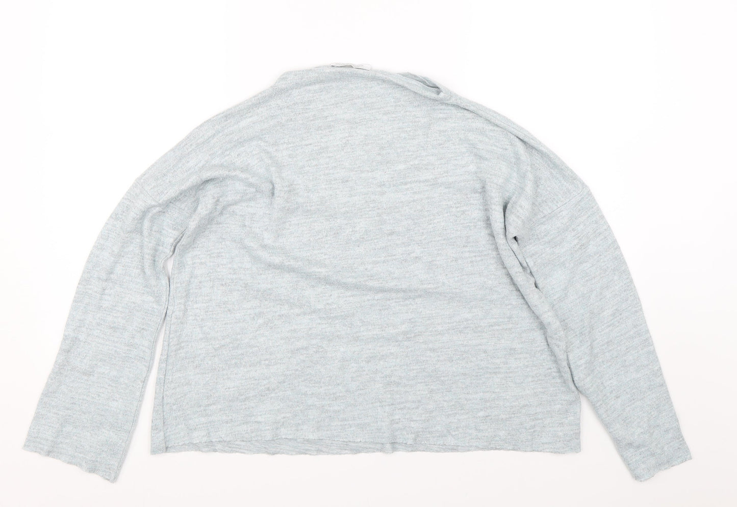 Womens UK Size S Zara Blue Pullover Jumper