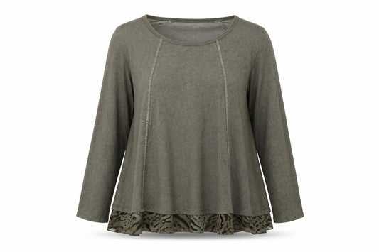 Womens UK Size One Size Blue Vanilla Grey Pullover Jumper