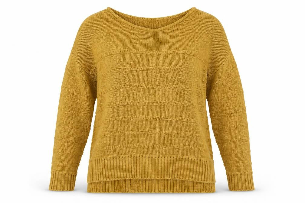 Womens UK Size XS H&M Yellow Pullover Jumper