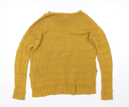 Womens UK Size XS H&M Yellow Pullover Jumper