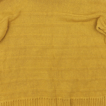Womens UK Size XS H&M Yellow Pullover Jumper