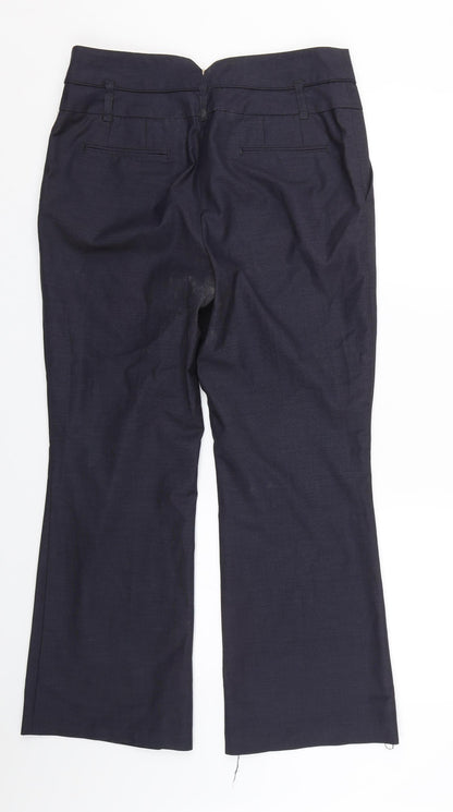 Womens UK Size 12 NEXT Regular Fit  Blue Trousers