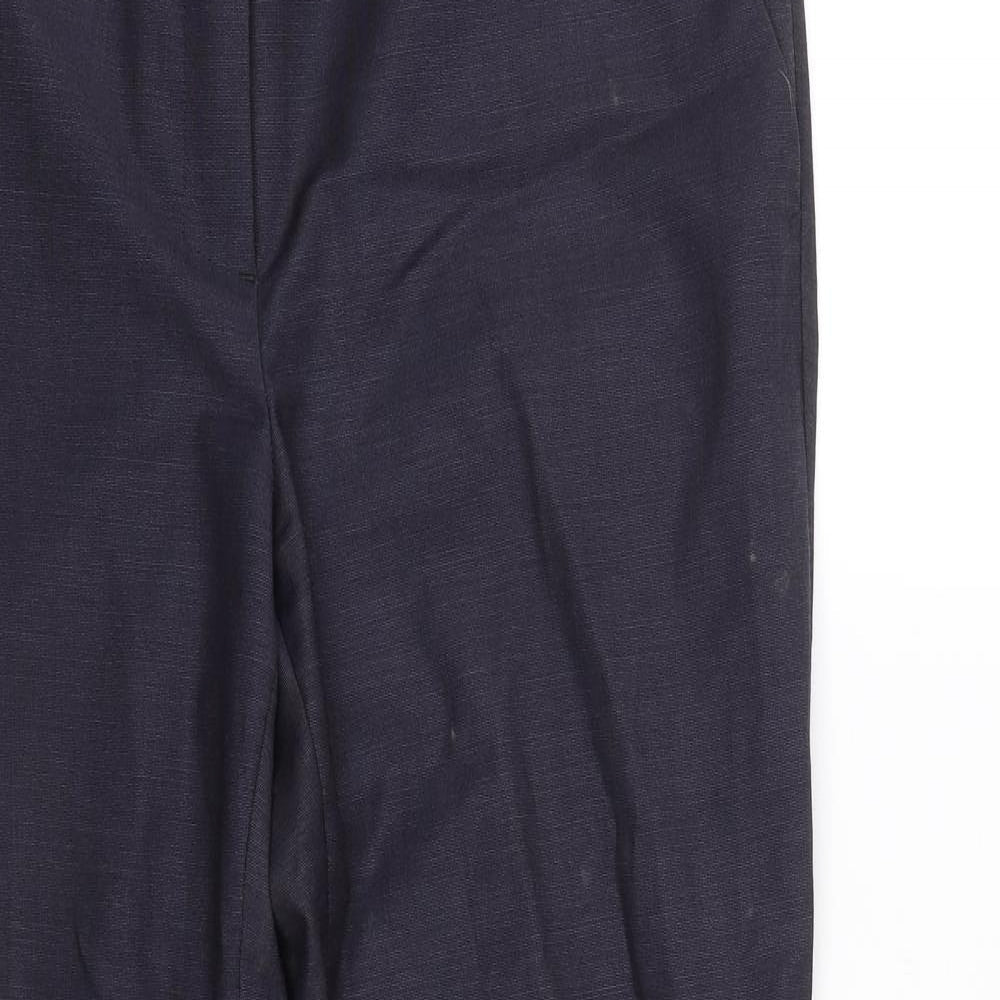 Womens UK Size 12 NEXT Regular Fit  Blue Trousers