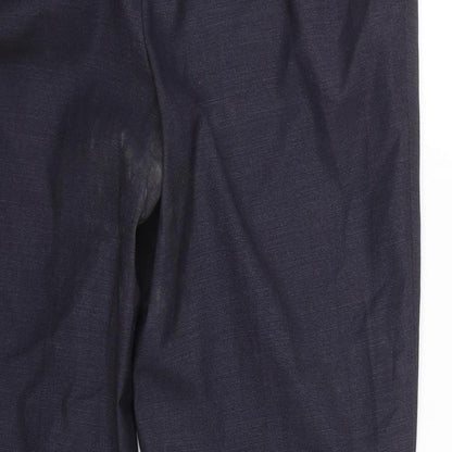 Womens UK Size 12 NEXT Regular Fit  Blue Trousers