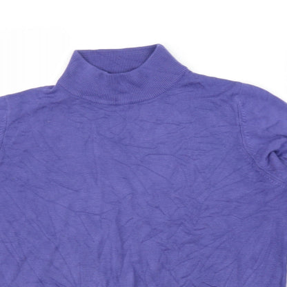 Womens UK Size 18 M&S Purple Pullover Jumper