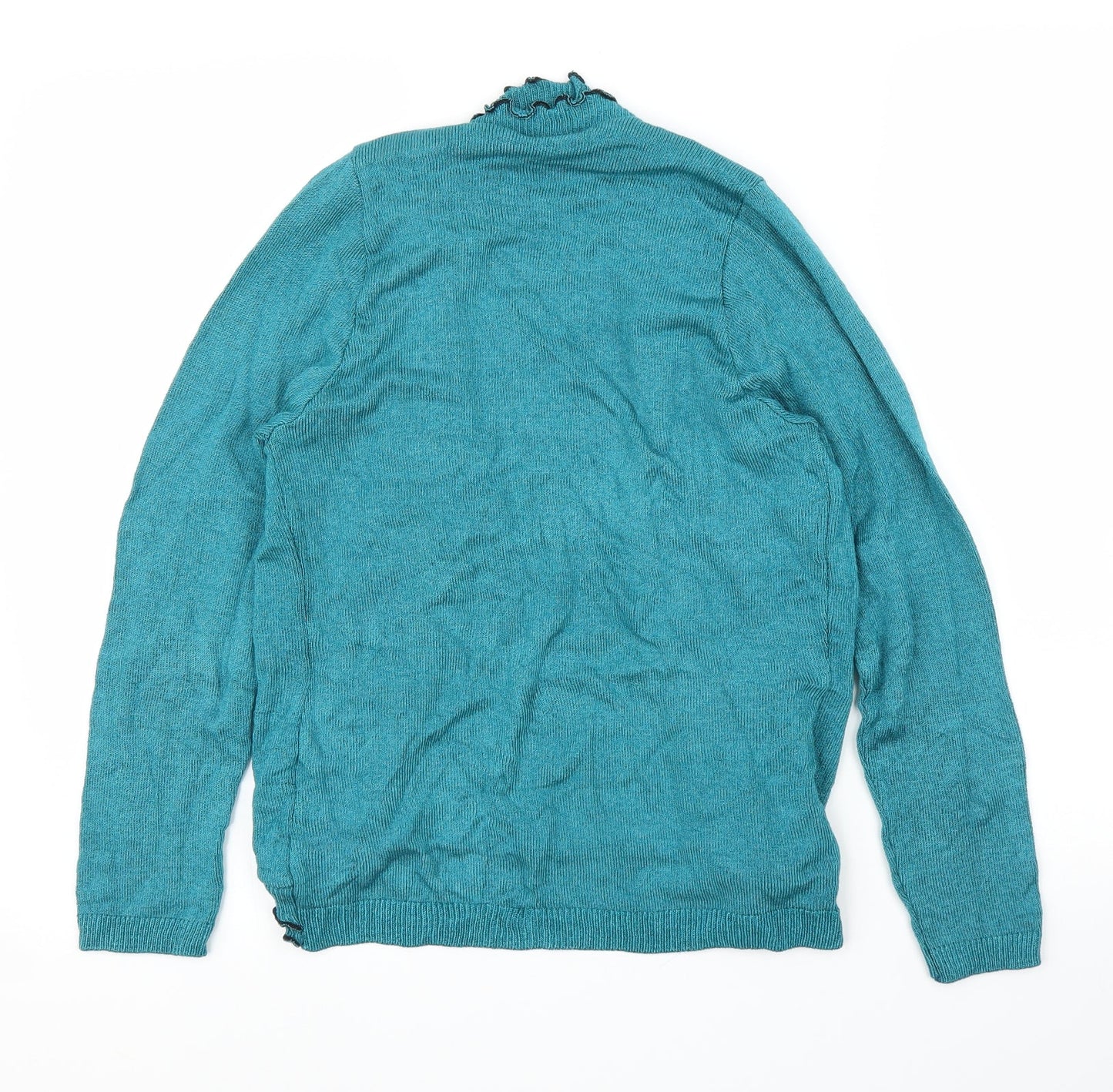 Womens UK Size M Lizzi Green Cardigan Jumper