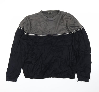 George Mens Black   Pullover Jumper Size M