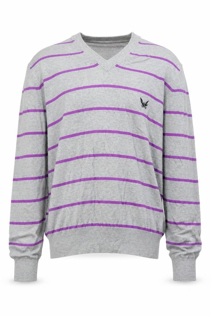 Mens UK Size M FCUK Grey Pullover Jumper
