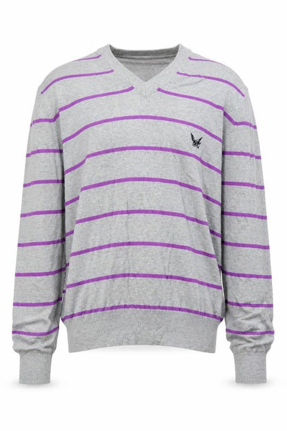Mens UK Size M FCUK Grey Pullover Jumper