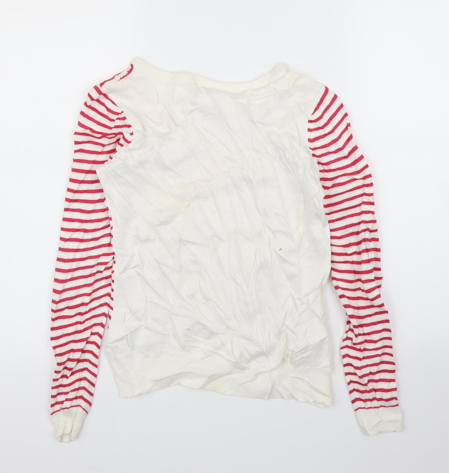 Womens UK Size 8 Dorothy Perkins White Pullover Jumper