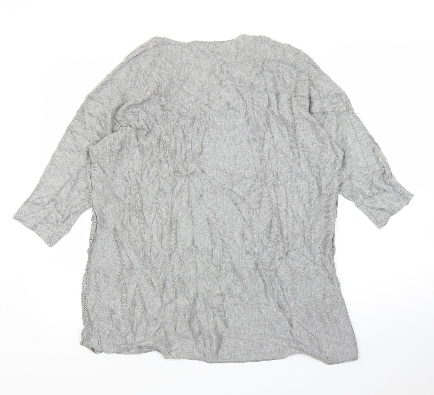 Papaya Womens Grey   Basic Blouse Size M