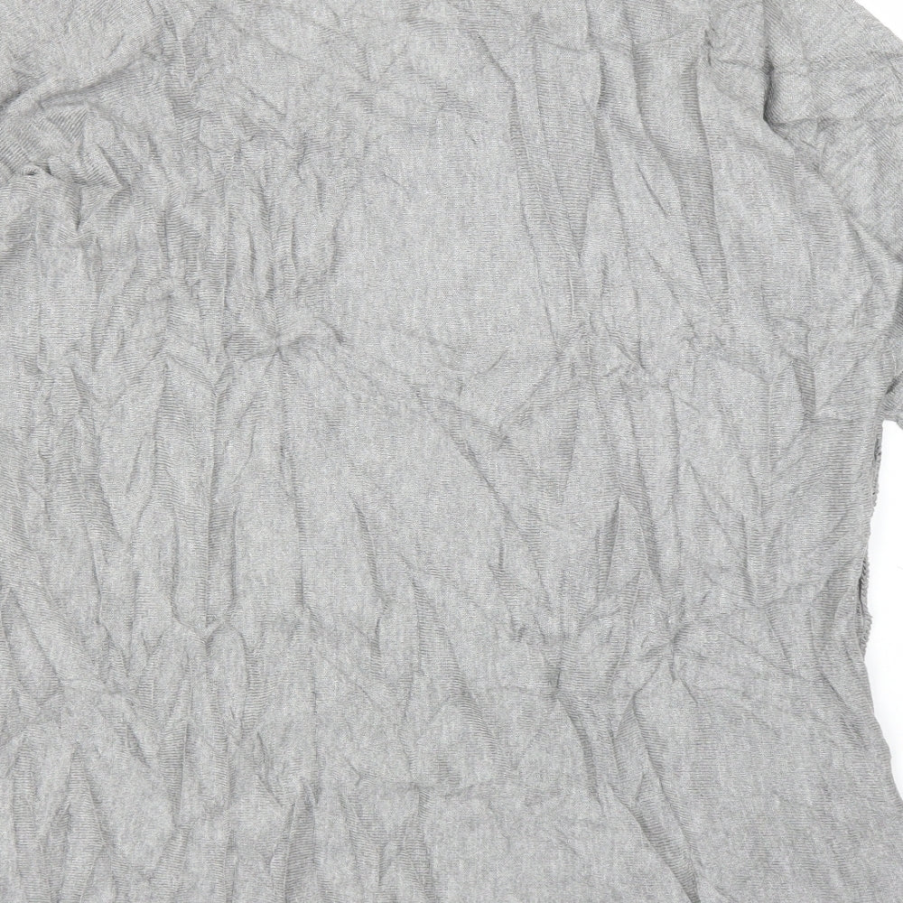 Papaya Womens Grey   Basic Blouse Size M