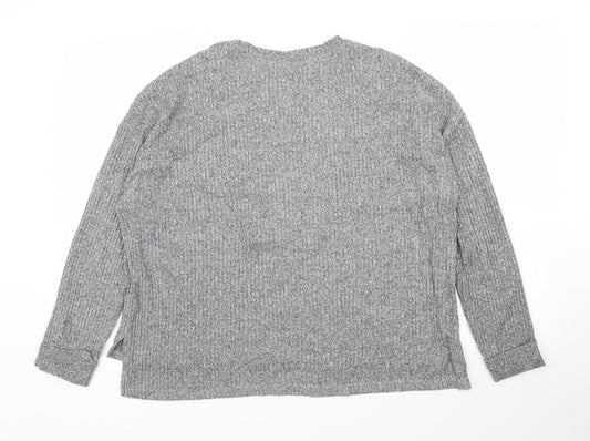 Primark Womens Grey   Basic Blouse Size L