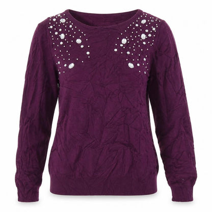 Womens UK Size S Paramour Purple Pullover Jumper
