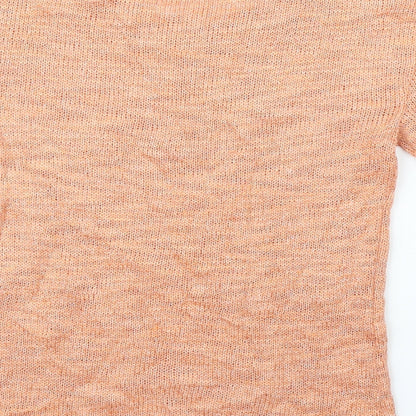 F&F Womens Orange   Basic T-Shirt Size S