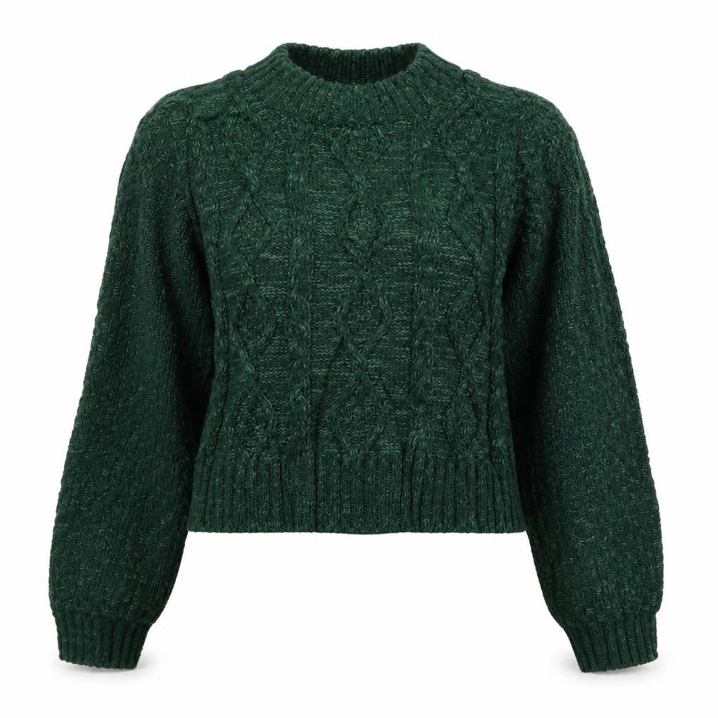 Womens UK Size S Missguided Green Pullover Jumper