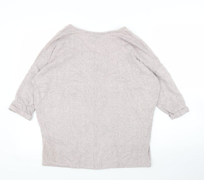 Womens UK Size S New Look Pink Basic Blouse
