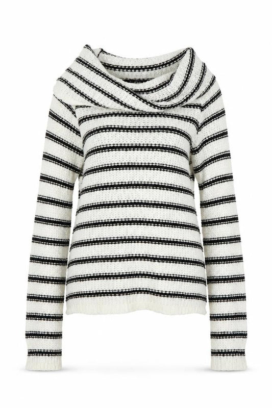 Womens UK Size M Boohoo White Pullover Jumper