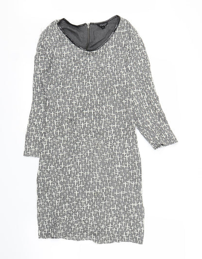 Topshop Womens Grey   A-Line  Size 12