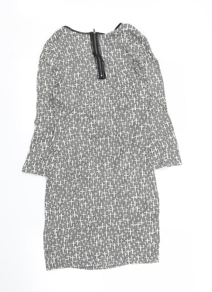 Topshop Womens Grey   A-Line  Size 12