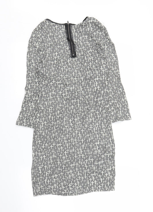 Topshop Womens Grey   A-Line  Size 12