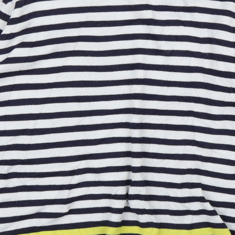 Womens UK Size S Mango Blue Pullover Jumper