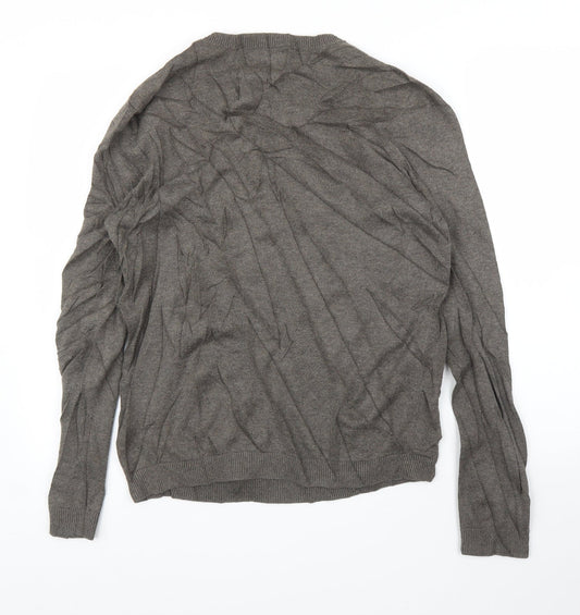 Topman Mens Brown   Pullover Jumper Size S