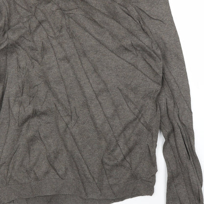 Topman Mens Brown   Pullover Jumper Size S