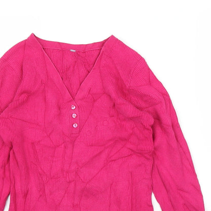 BHS Womens Pink   Pullover Jumper Size 12